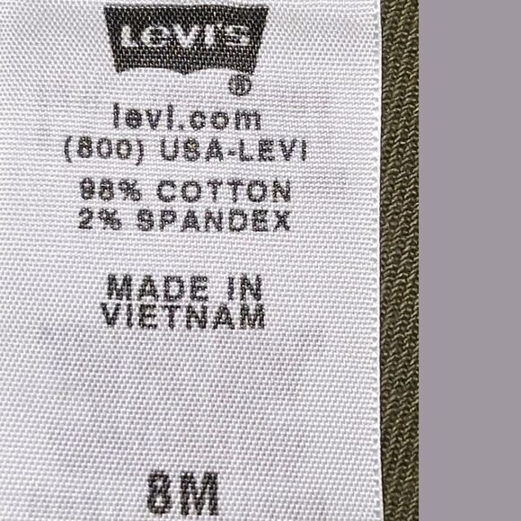 NEW LEVIS Relaxed Fit Boot Cut 550 Misses Levi's Jeans Size 8 - Picture 10 of 16